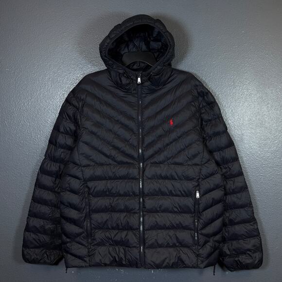 Polo Ralph Lauren Other - Polo Ralph Lauren XL men blue quilted insulated light jacket outdoor streetwear